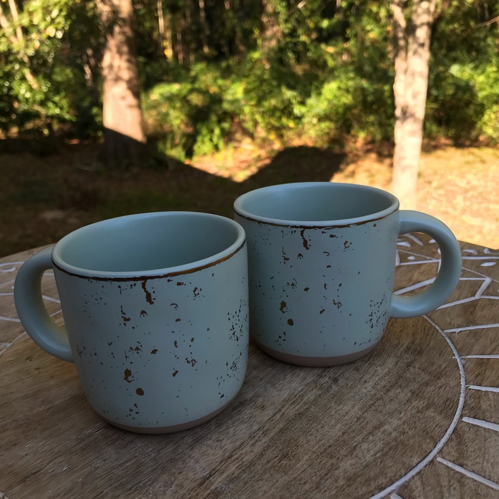 Hearth and Hand Magnolia Stoneware Mini Coffee Mugs